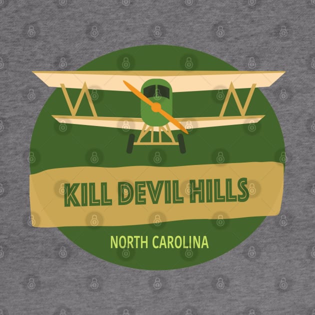 KILL DEVIL HILLS BI-PLANE by Trent Tides